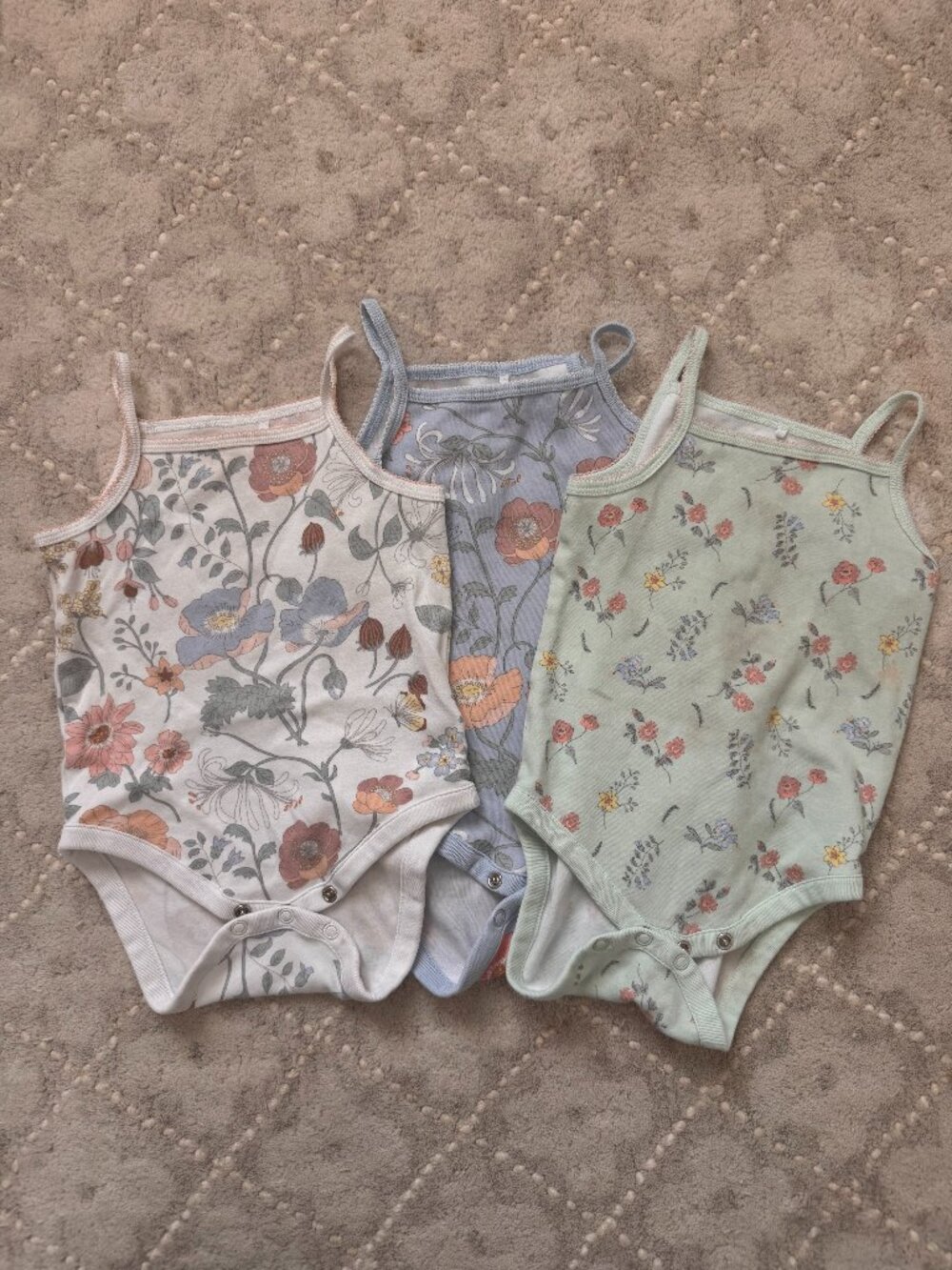 Next baby floral onesie bundle 12–18 months